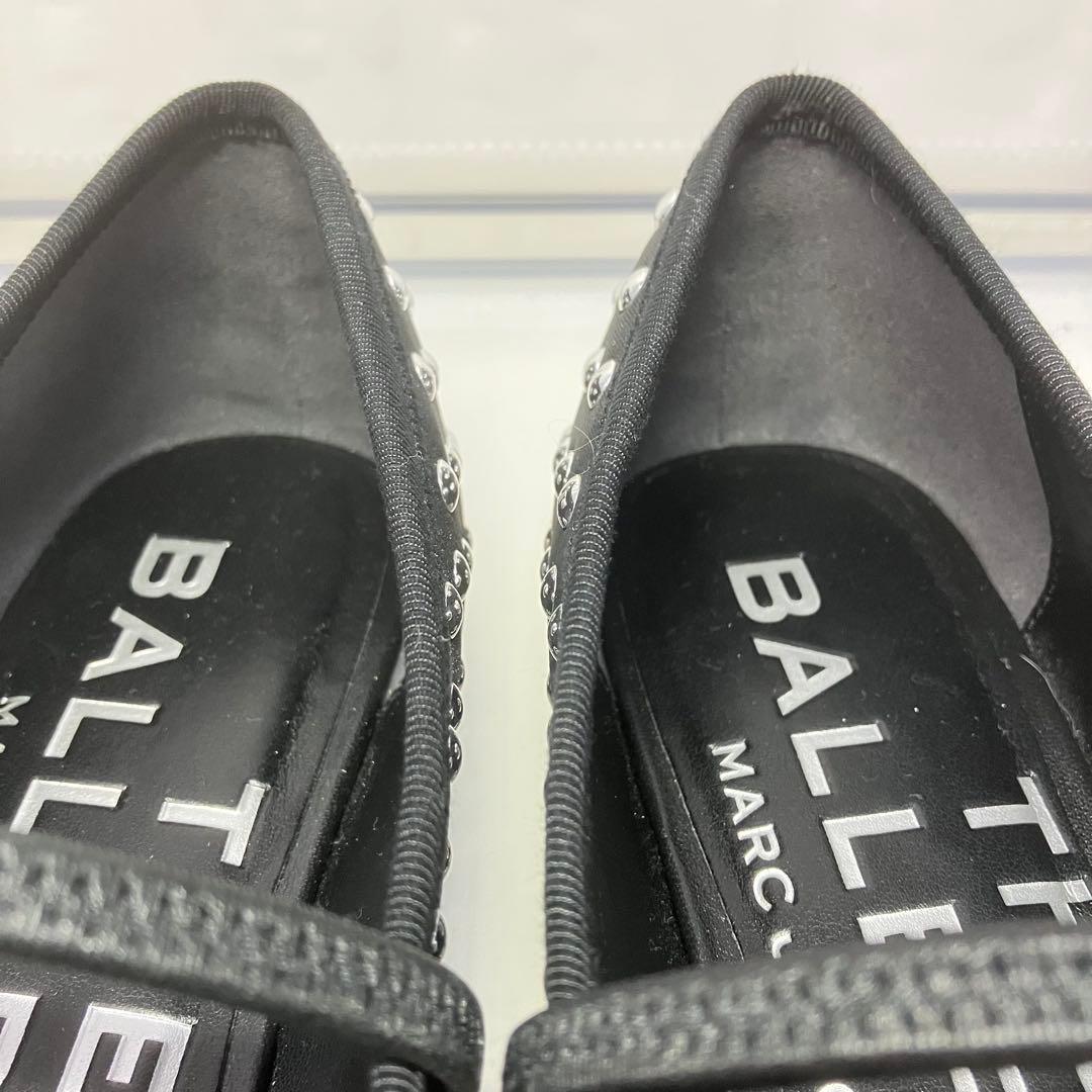 ☆極美品☆MARCJACOBSサブリナ スタッズ バレエ フラットシューズ 24