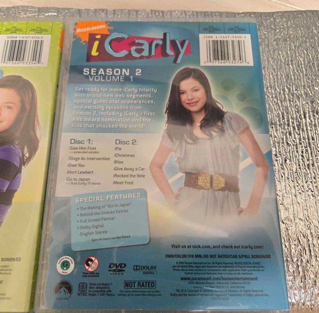 激レア】iCarly シーズン1〜4DVDコンプリートセット - メルカリ