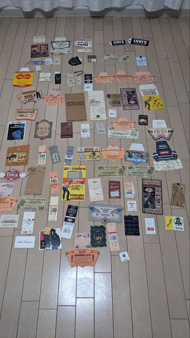 Levi's Wrangler Bobson タグ・カタログコレクション Levi's VINTAGE CLOTHING LEVI'S 50155-0079 1955年モデル 501XX