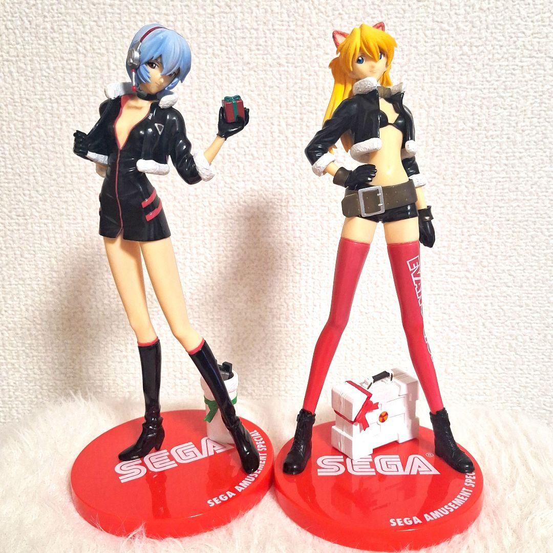 エヴァンゲリオン レイ アスカ エクストラ クリスマス フィギュア セガ