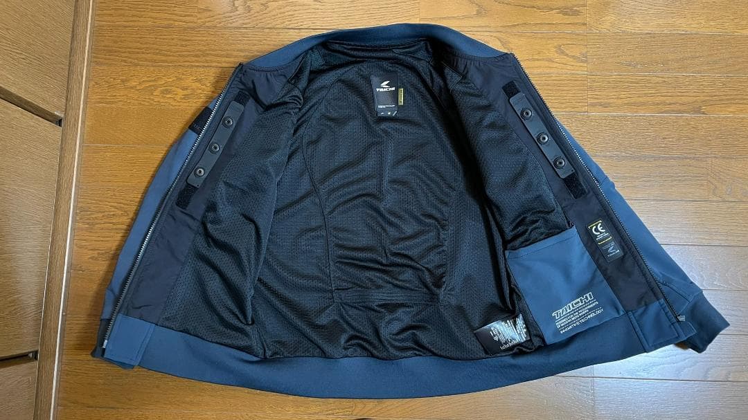 RSタイチバイクライディングジャケット春夏 RSJ343 ASH NAVY S - メルカリ