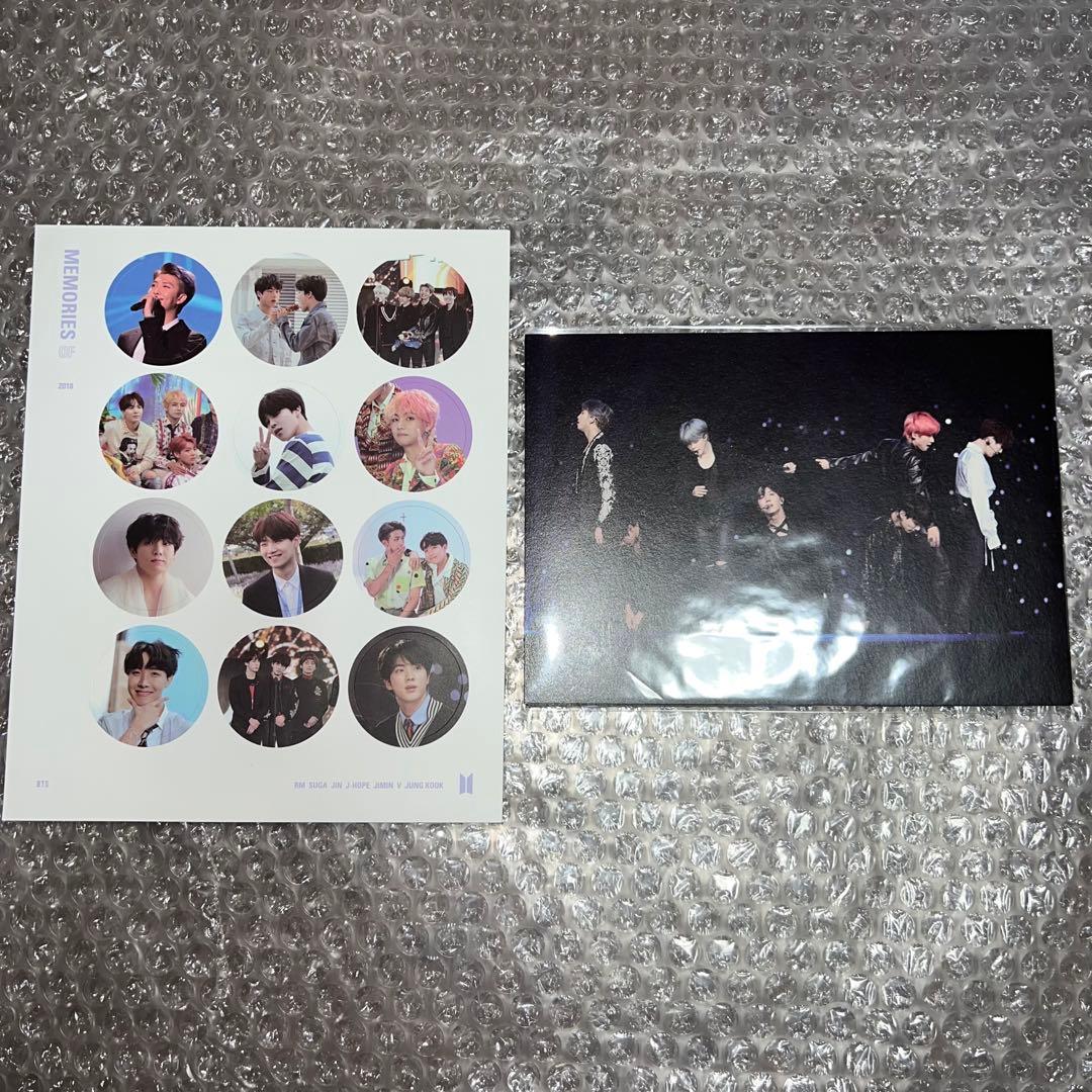 BTS MEMORIES 2018 日本語字幕付き BTS Memories of 2018 トレカは