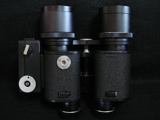 リコーテレカ240 オートハーフの双眼鏡カメラ ricoh teleca 240