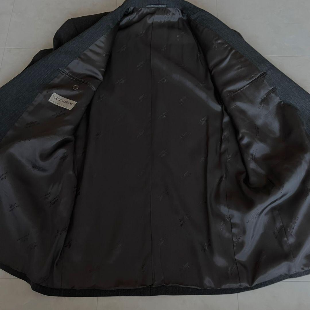 極美品✨豪華5点セット✨イタリア製ダブルスーツVERSACEネクタイ ピンズ