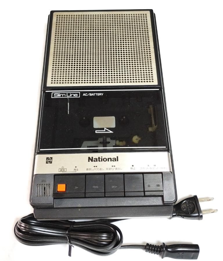 National カセット テープレコーダー Slim Line RQ-2735 - メルカリ