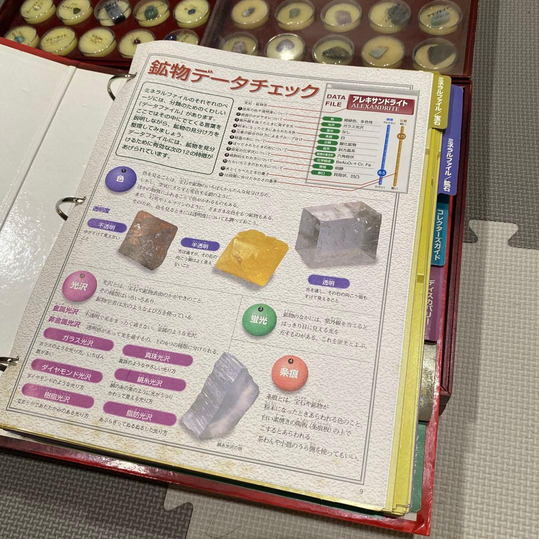 ディアゴスティーニ⭐️トレジャーストーン 鉱物 天然石 化石 標本 8箱