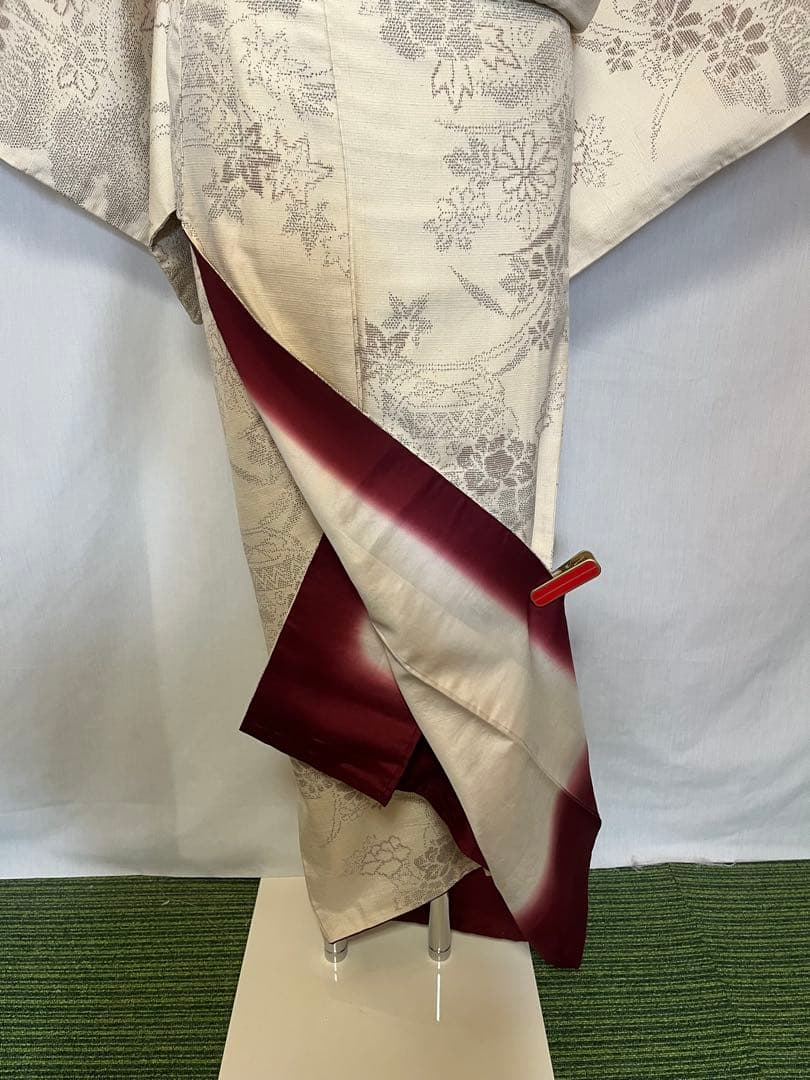 ☘️目玉品☘️【至宝品】○茨城県重要無形文化財○【結城紬】○草木染