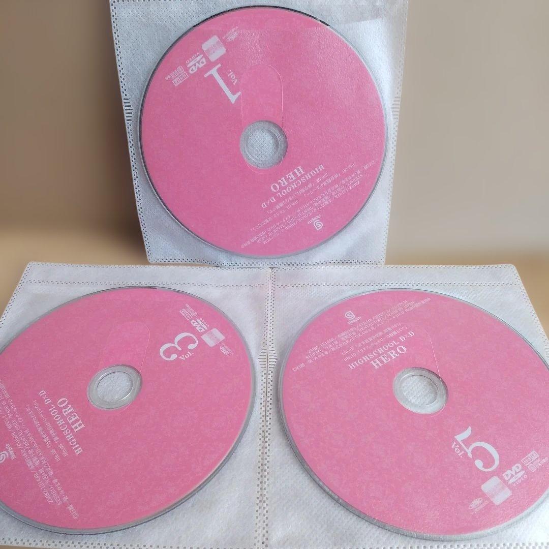 アニメ☆ハイスクールD×D、NEW、BorN、HEROレンタルDVD【全24巻】