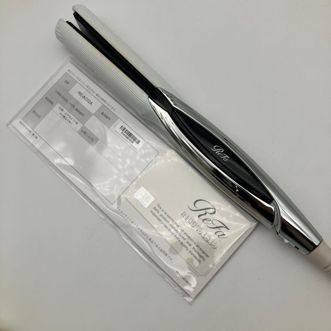 ReFa リファ ストレートアイロン RE-AC02A ギャランティ付き ReFa（リファ） 【ReFa 最新 ヘアアイロン ！】 リファパワー