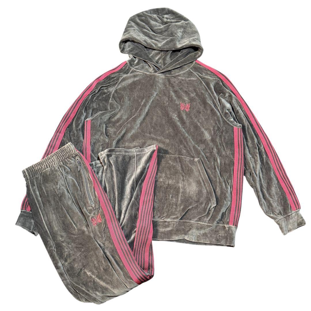 Needles ベロアセットアップ watson着用 サイズ上L 下M - メルカリ