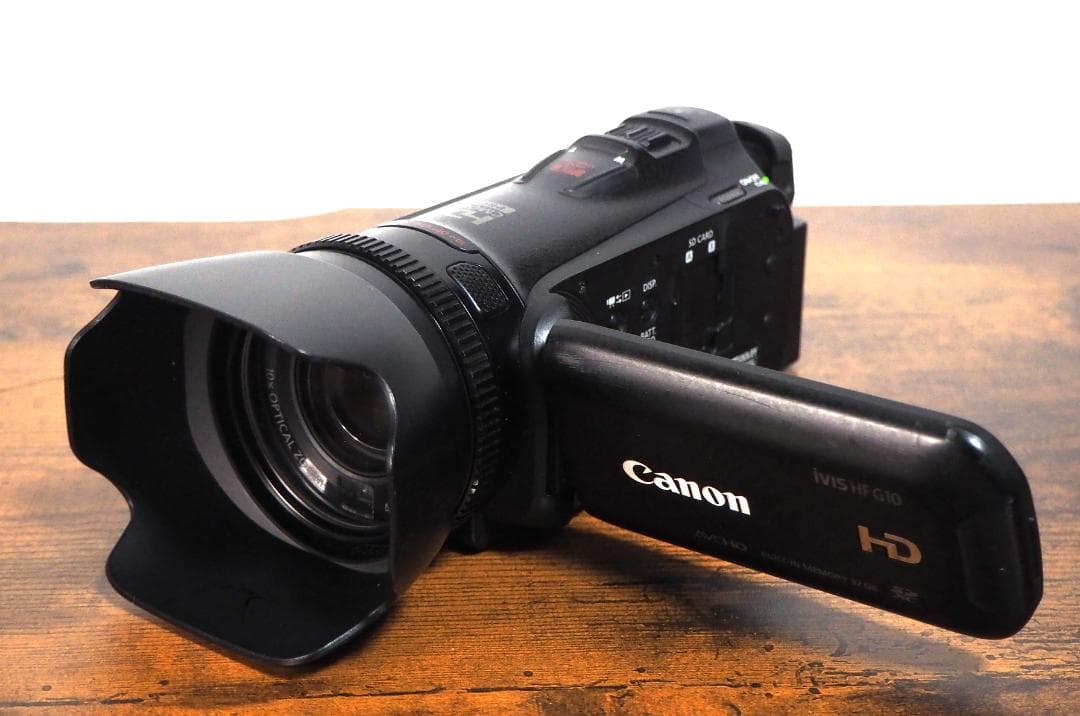 s*3様 【付属品多数】キャノン ビデオカメラ iVIS HF G10 11年製 Amazon | Canon デジタルビデオカメラ iVIS HF G10 IVISHFG10 光学10倍