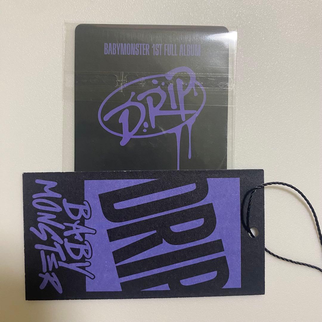 BABYMONSTER DRIP Weverse ラキドロ トレカ ファリタ - メルカリ