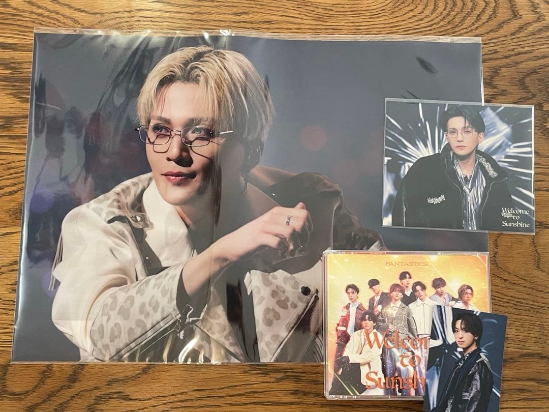 八木勇征 アザージャケット クリアポスター ベストアルバム FANTASTICS