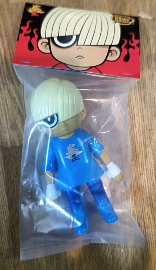 プロレスリングノア拳王XGRAPEBRAINのりくん青verフィギュアソフビ