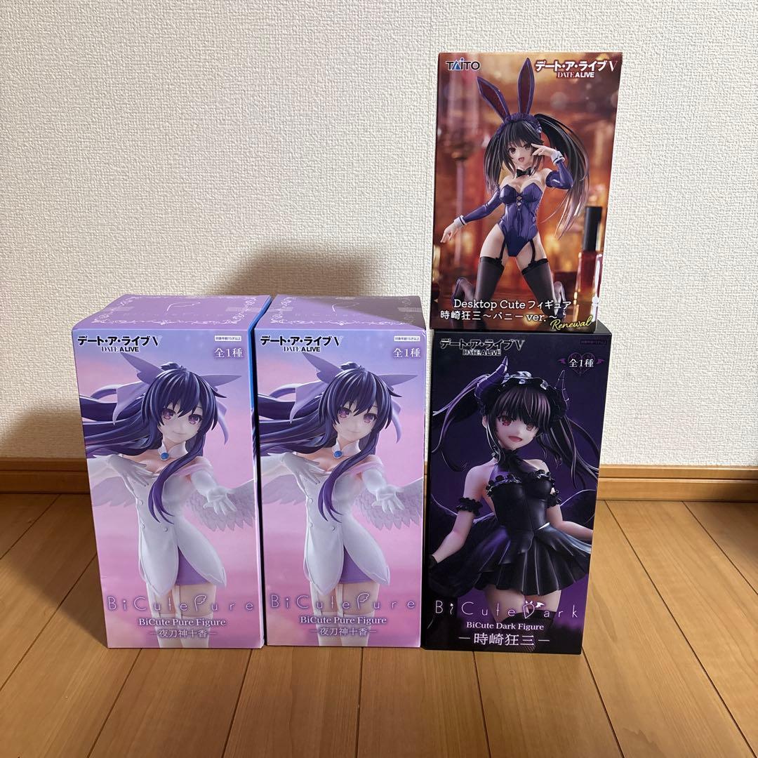 未開封】デート・アライブV 夜刀神十香&時崎狂三 フィギュアセット