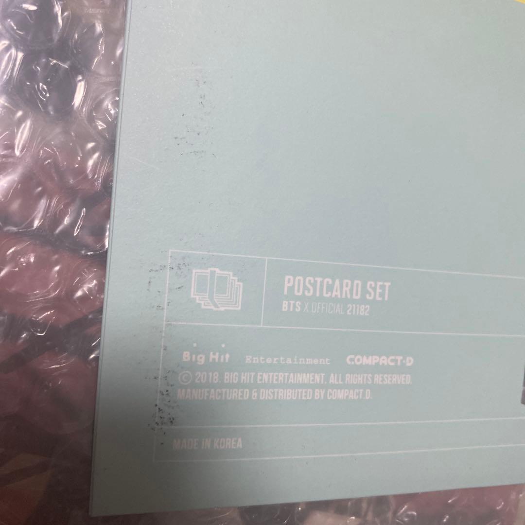防弾少年団 バンタン サイン 直筆 ポストカードセット - メルカリ