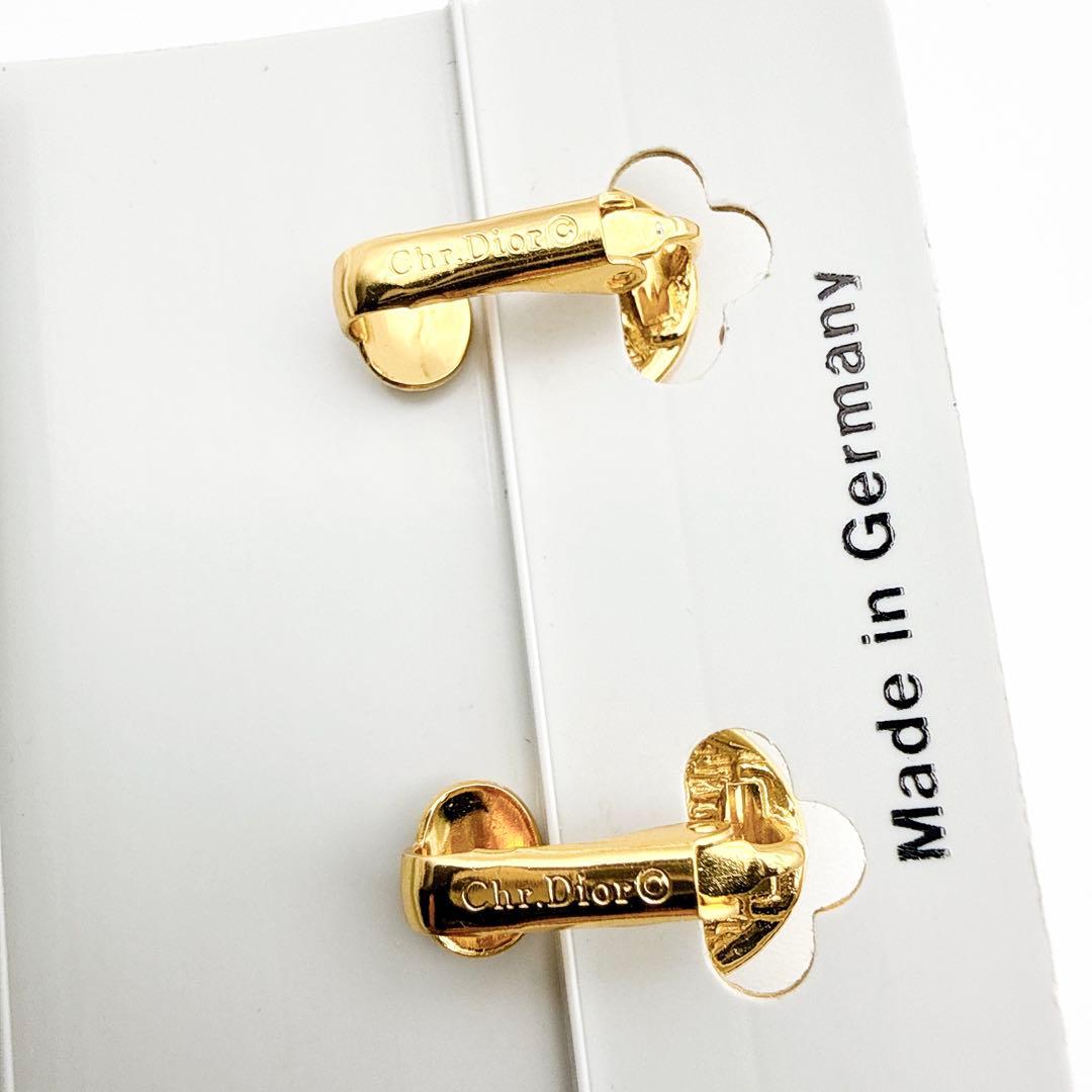 3051-5 極美品✨Dior イヤリング CD ロゴ 希少 刻印 - メルカリ