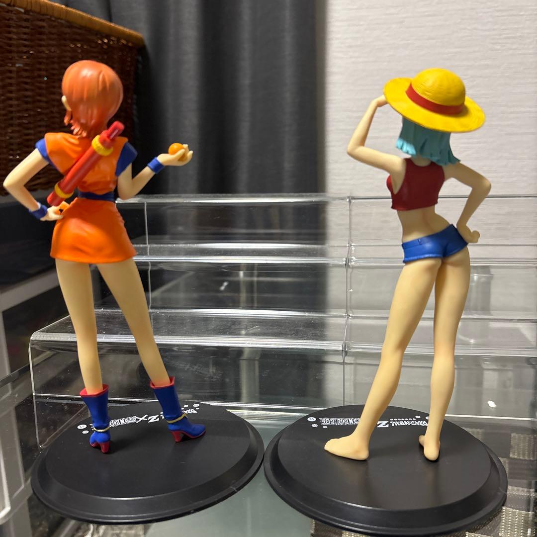 ドラゴンボールZ×ONE PIECE DX組立式フィギュア 全4種 - メルカリ
