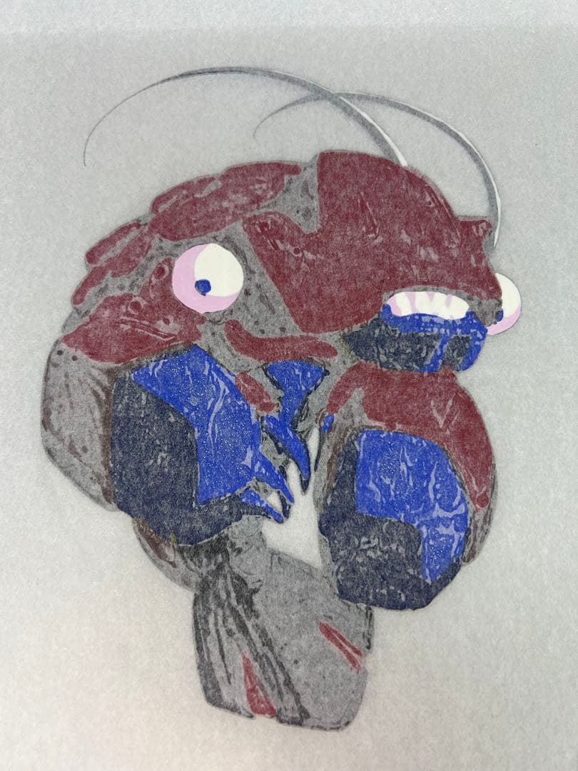 ドラゴンクエスト モンスターズ セル画 ダンジョンえび ダンジョンエビ