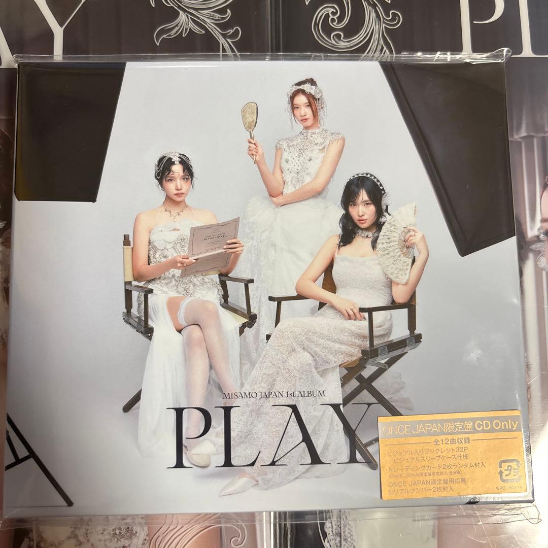 MISAMO 『PLAY』ONCEJAPAN限定 ⚠️シリアルトレカなし⚠️ - メルカリ