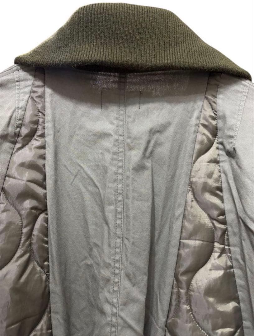 77circa ナナナナサーカ ミリタリー キルティング リメイク モッズ