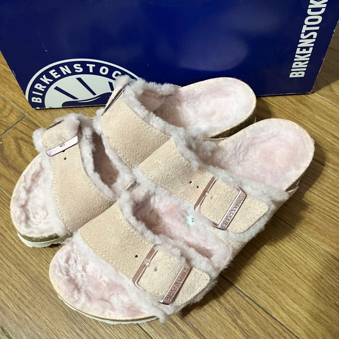 ☆極美品☆ビルケンシュトック アリゾナ シアリング 24.5cm ボア