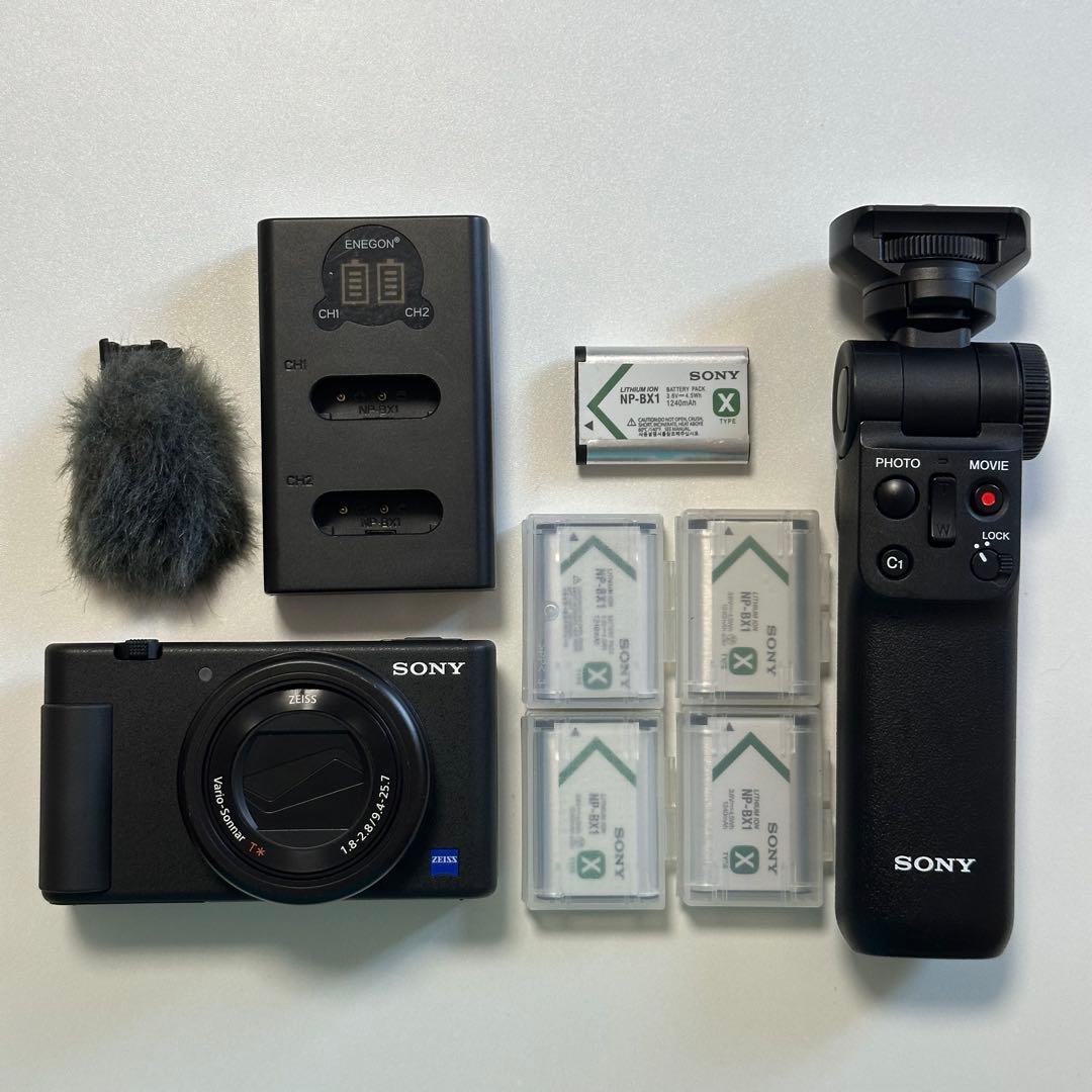 【バッテリー5個付き】SONY ZV-1 GRIP KIT バッテリー5個付き】SONY ZV-1 GRIP KIT - メルカリ