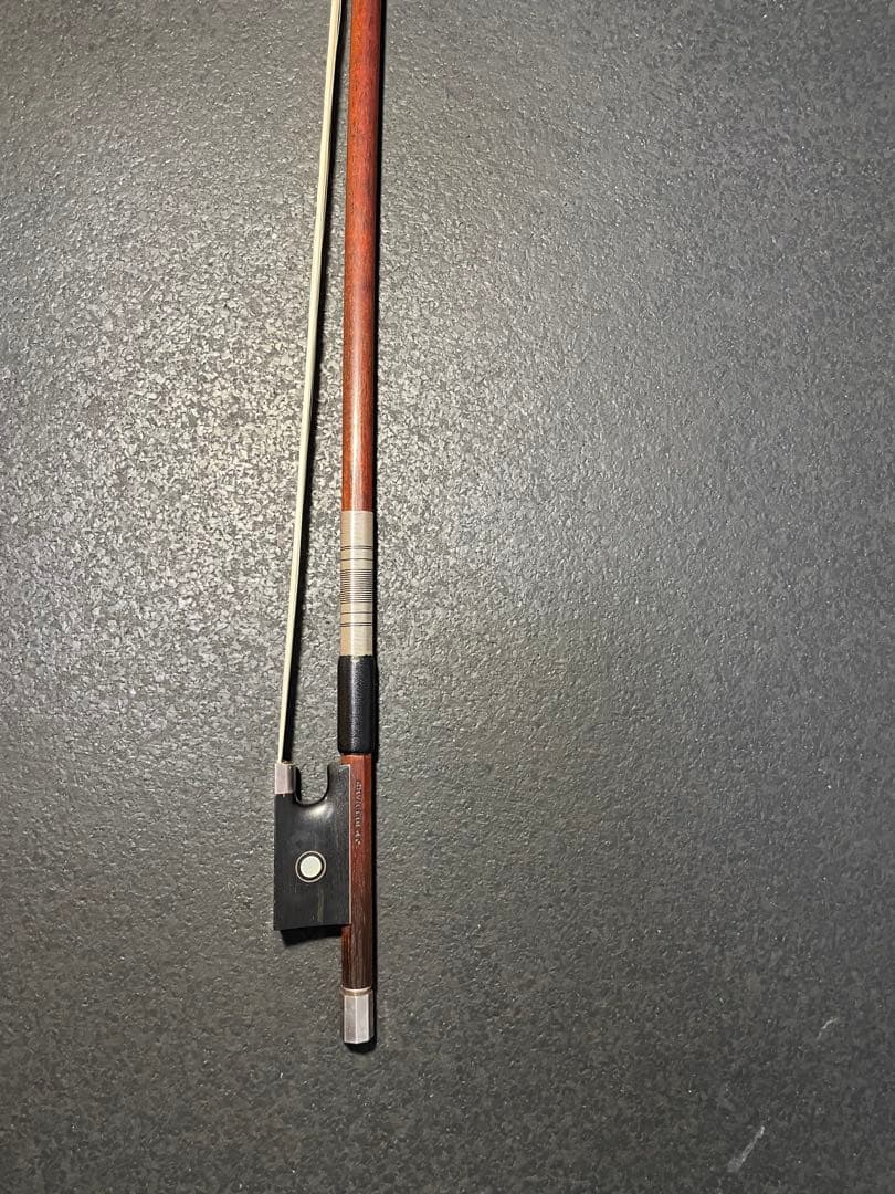 J.P.Bernard ヴァイオリン　弓　銀黒檀