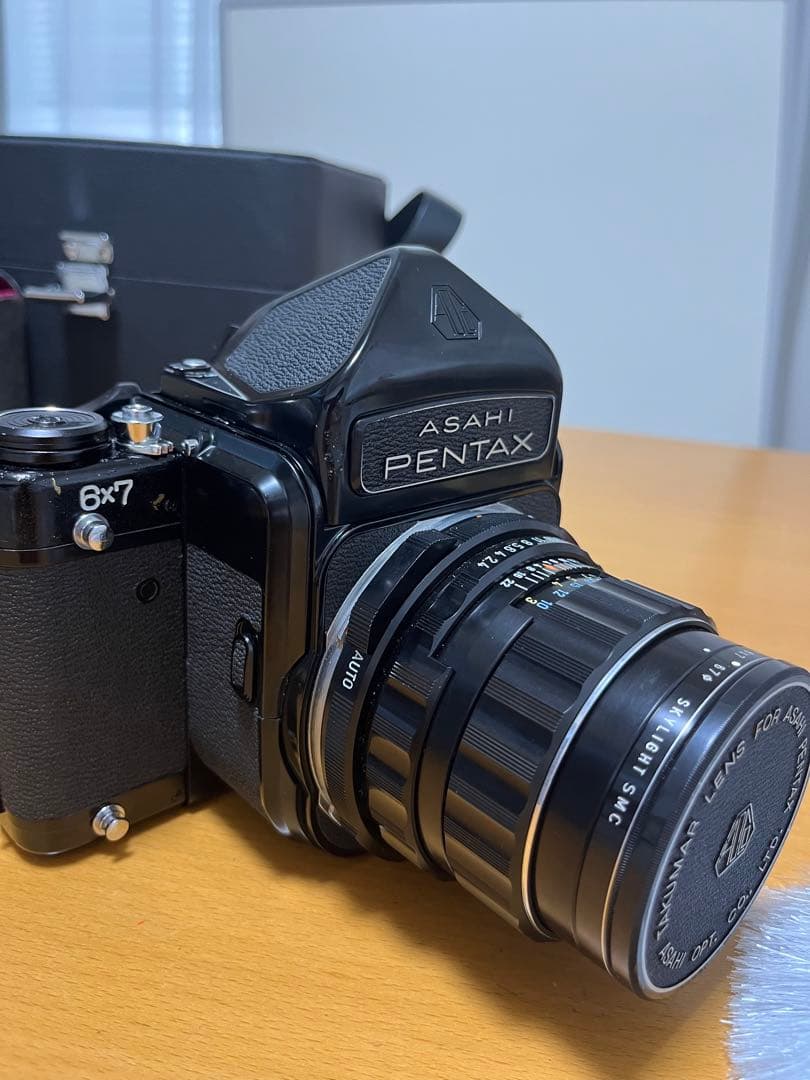 Asahi PENTAX 67 バケペンASAHI PENTAX 中判カメラ TAKUMAR 67 105mm