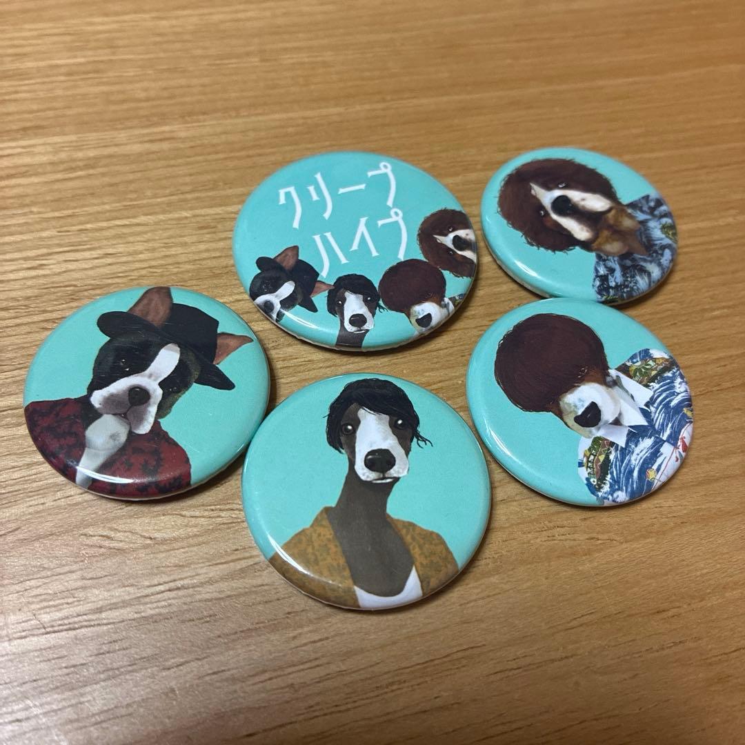 クリープハイプ 缶バッジ5個セット - メルカリ