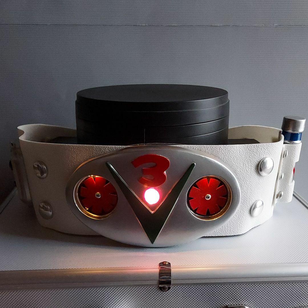 仮面ライダーV3 ダブルタイフーン 変身ベルト アトラク 改造 ポピー