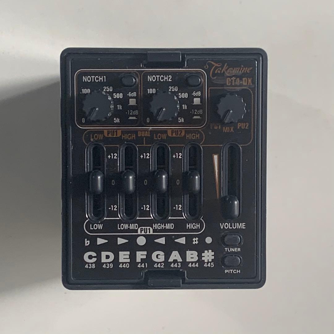 Takamine CT4-DX エフェクター