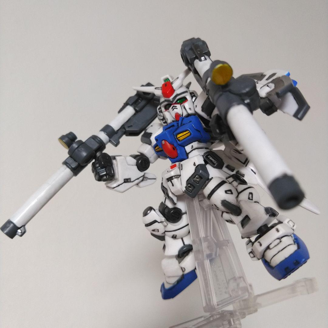 ガンダム試作3号機】モビルスーツアンサンブル金属色部分塗装！ - メルカリ