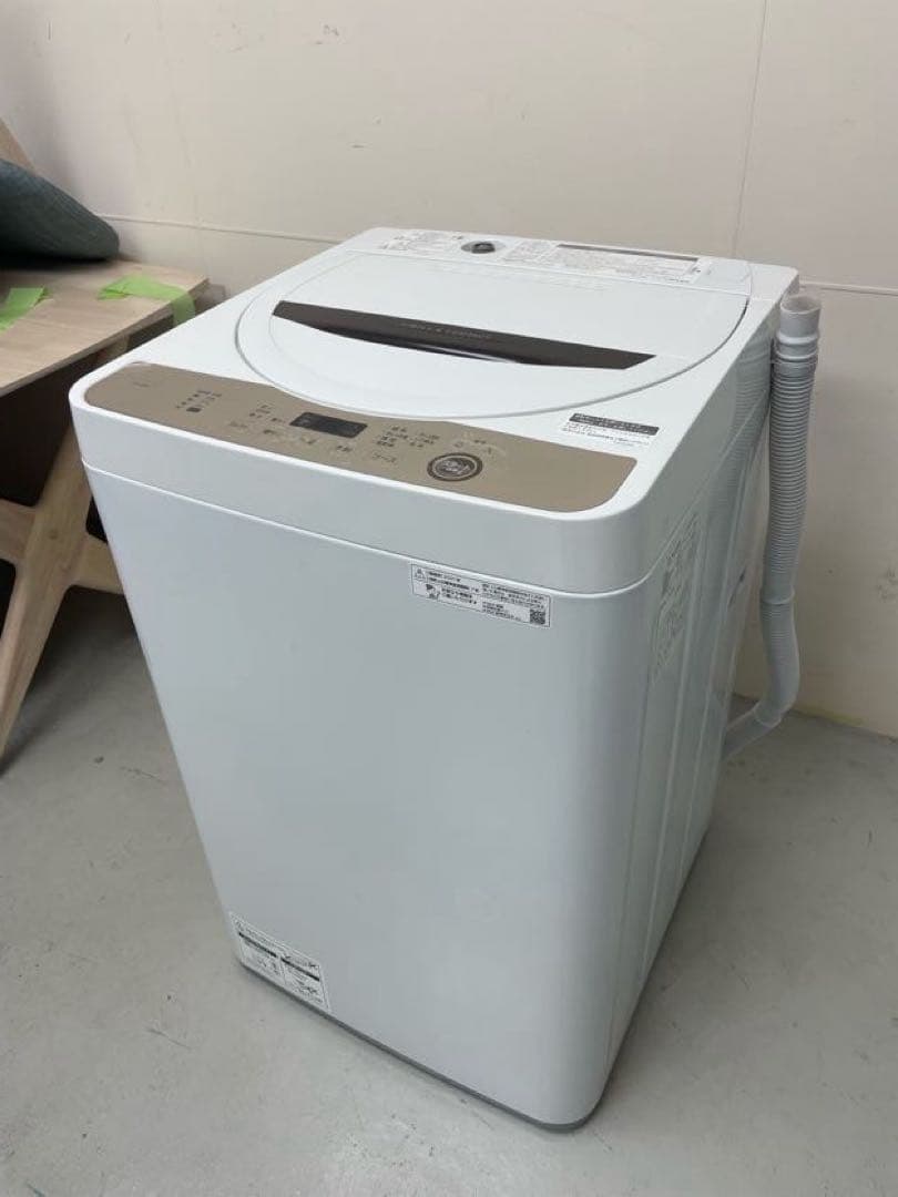 SHARP シャープ 全自動電気洗濯機 ES-GE6E-T 2021年製SHARP(シャープ) 2021