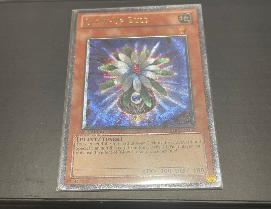 遊戯王 グローアップバルブ レリーフ EU 英語 1st - メルカリ