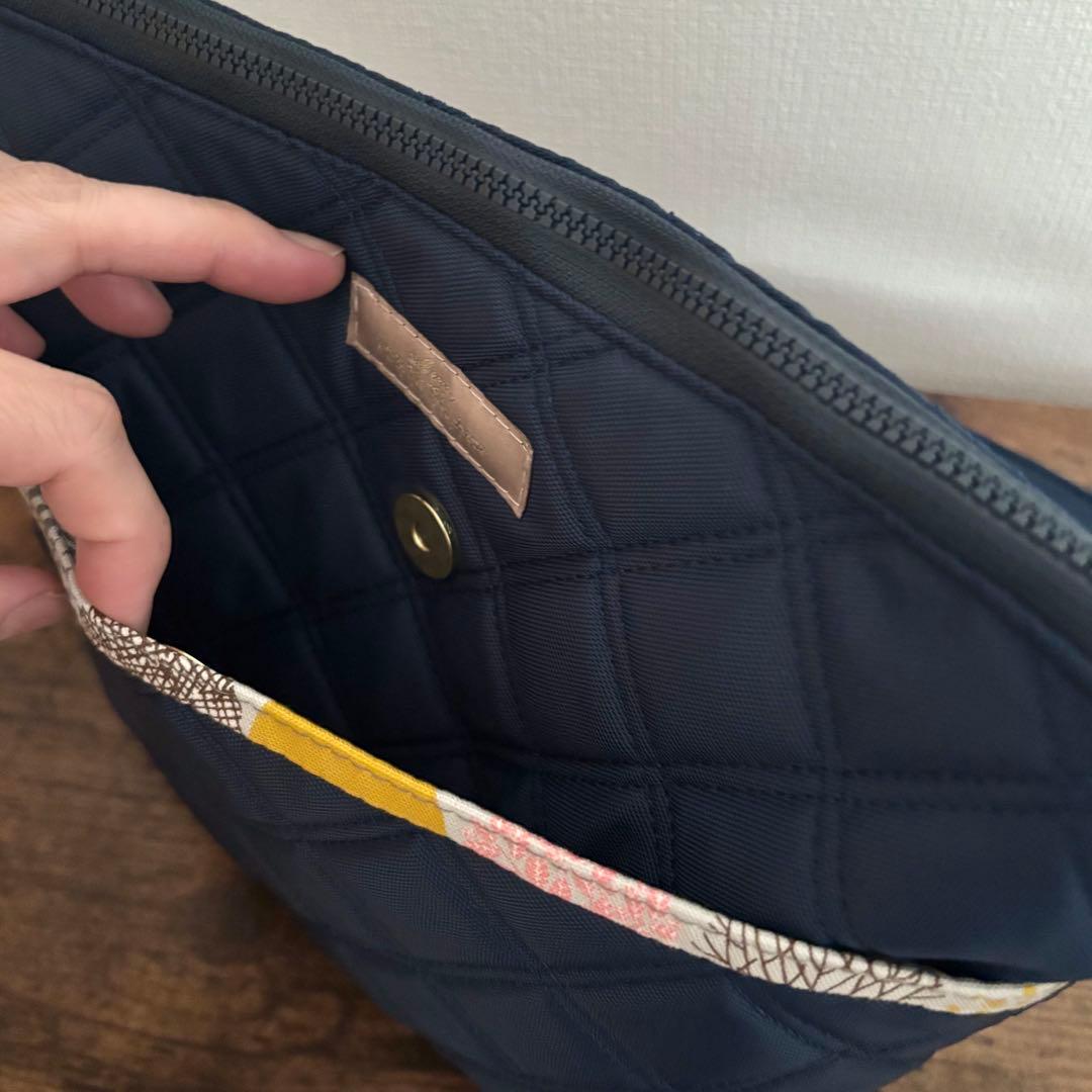 ゆうママ様専用】30cmファスナーショルダーバッグ ナイロンオックスキルト