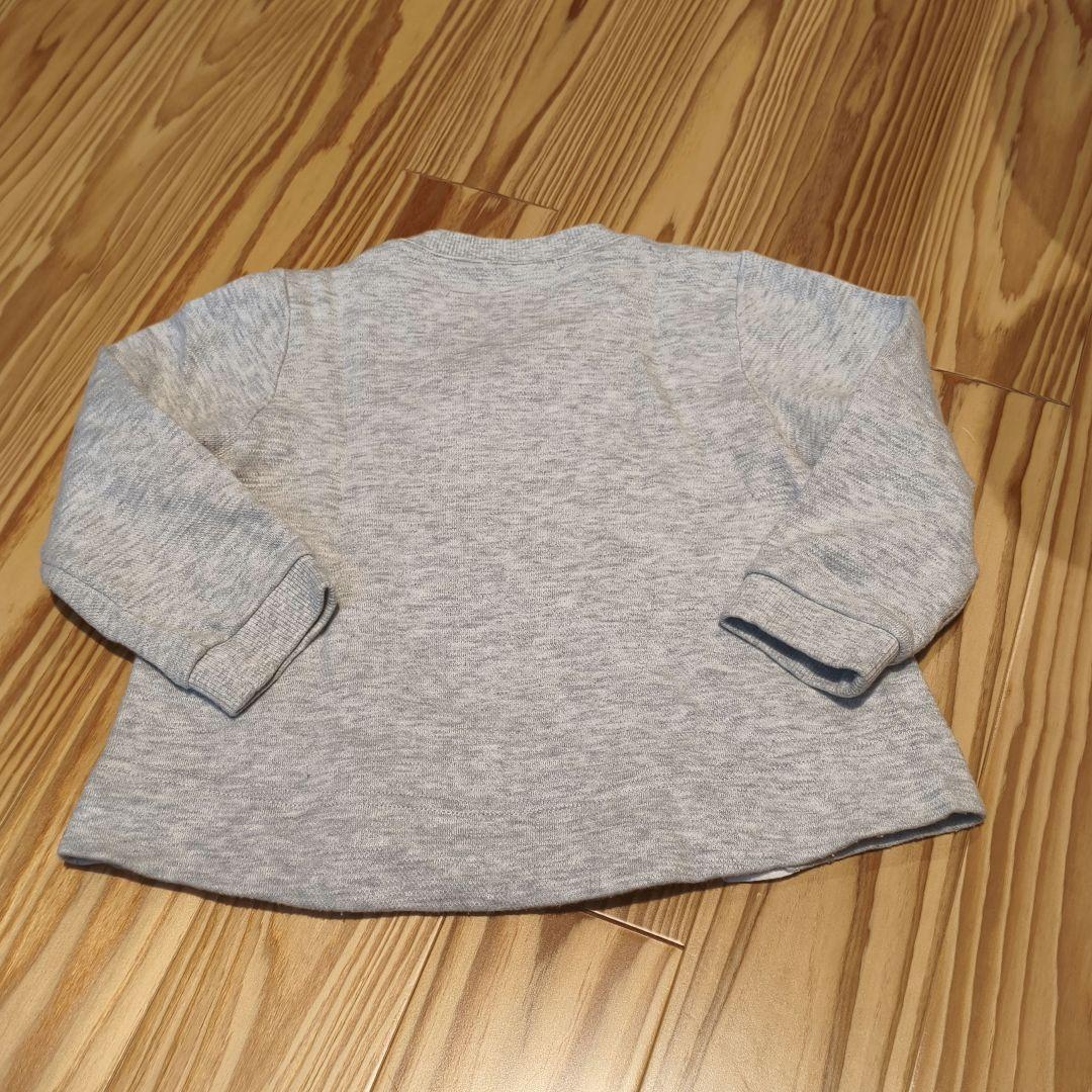 ファミリア 現行品 トレーナー ズボン セット りんご くまちゃん 90