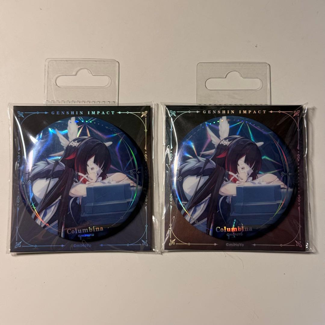コロンビーナ 原神 空月の歌 Can Badge Set 中国 公式O - Mercari