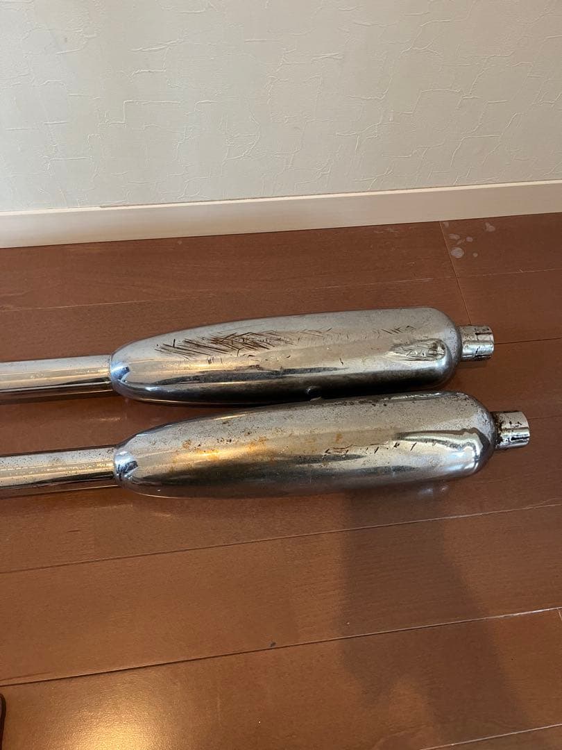 トライアンフ　T120 T140 サイレンサー TOGA ビンテージ　英国製 TRIUMPH T140 | Escape Bike