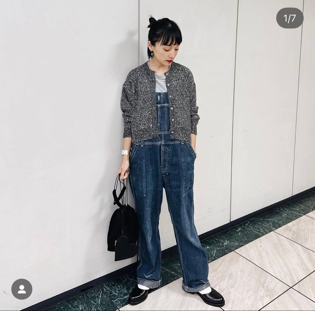 美品！Curensologyカレンソロジー スパングルショートカーディガン高山