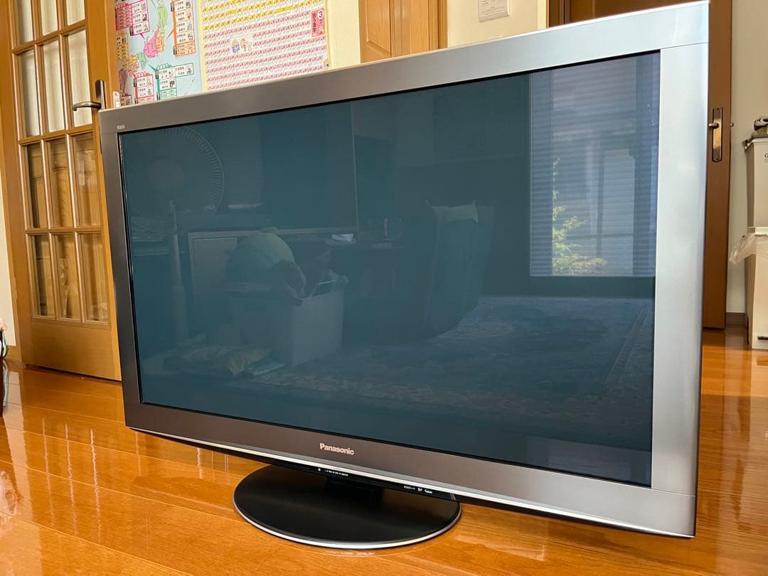 Panasonic 46型プラズマテレビ(黒) VIERA TH-P46V2 - メルカリ