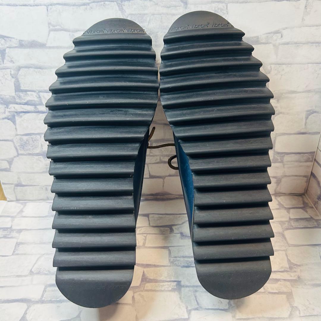 極美品 YUKETEN ユケテン シャークソール Uチップ NVY 26cm - メルカリ