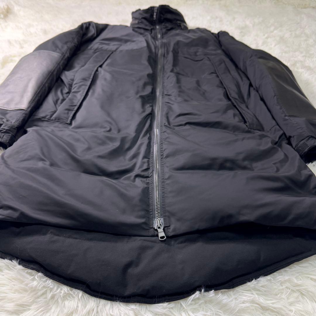 極美品✨junhashimoto モンスターパーカー 羊革 ブラック サイズ3