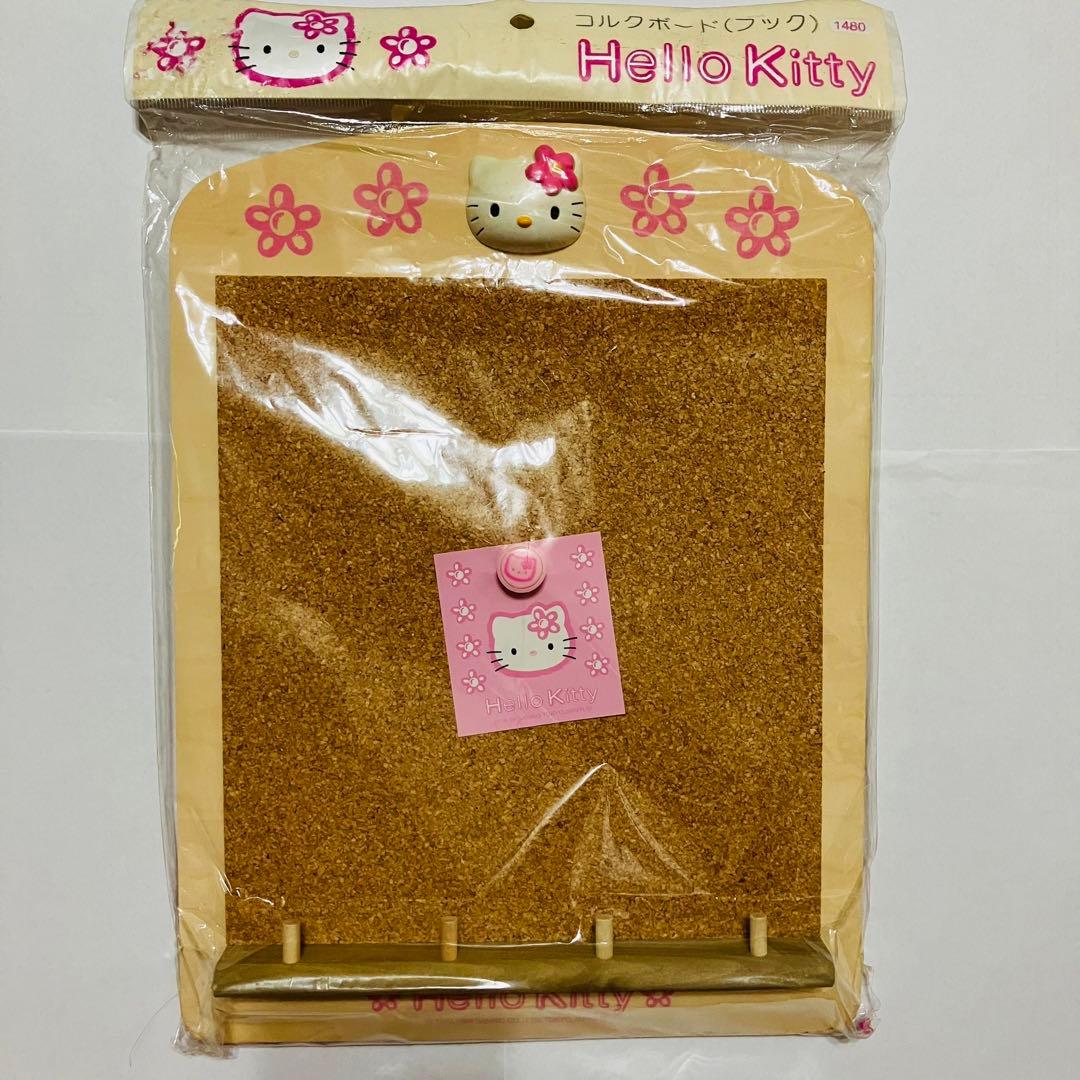 【カオハナキティ】 コルクボード スクエア 1998年 未開封 美品❣️ $2