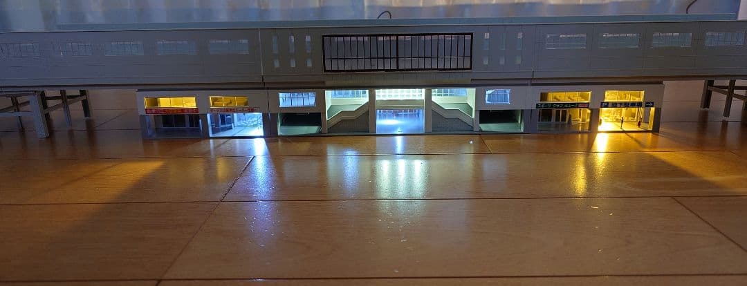 KATO Nゲージ 高架駅セット 23-125 照明キット付 - メルカリ