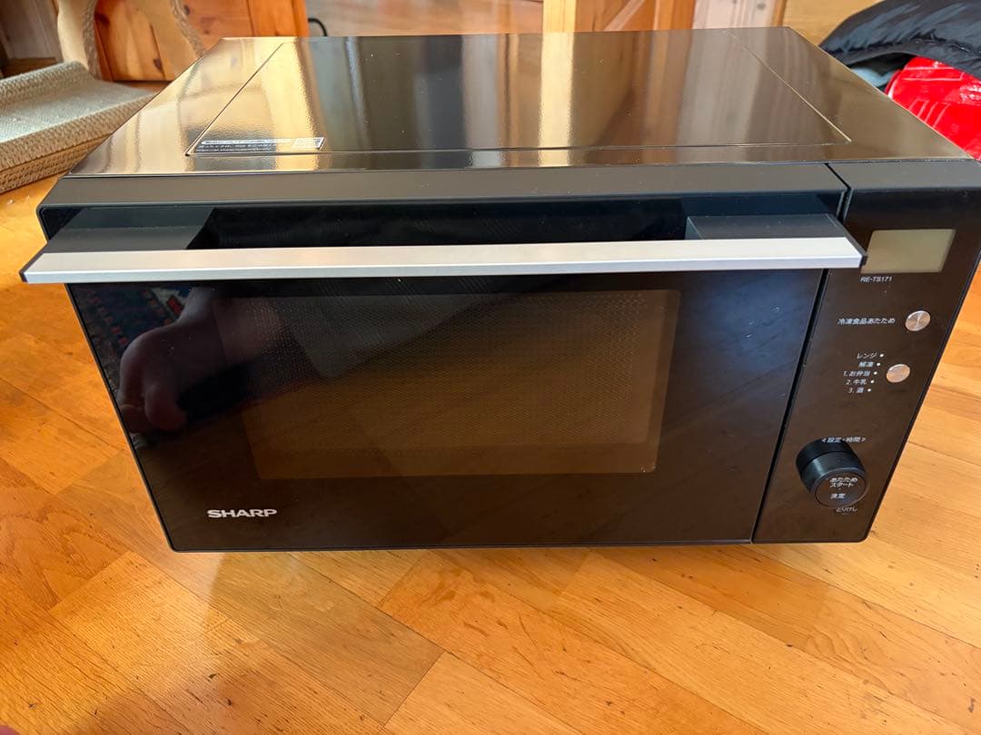 2023年製 SHARP 単機能電子レンジ ブラック RE-TS171 - メルカリ
