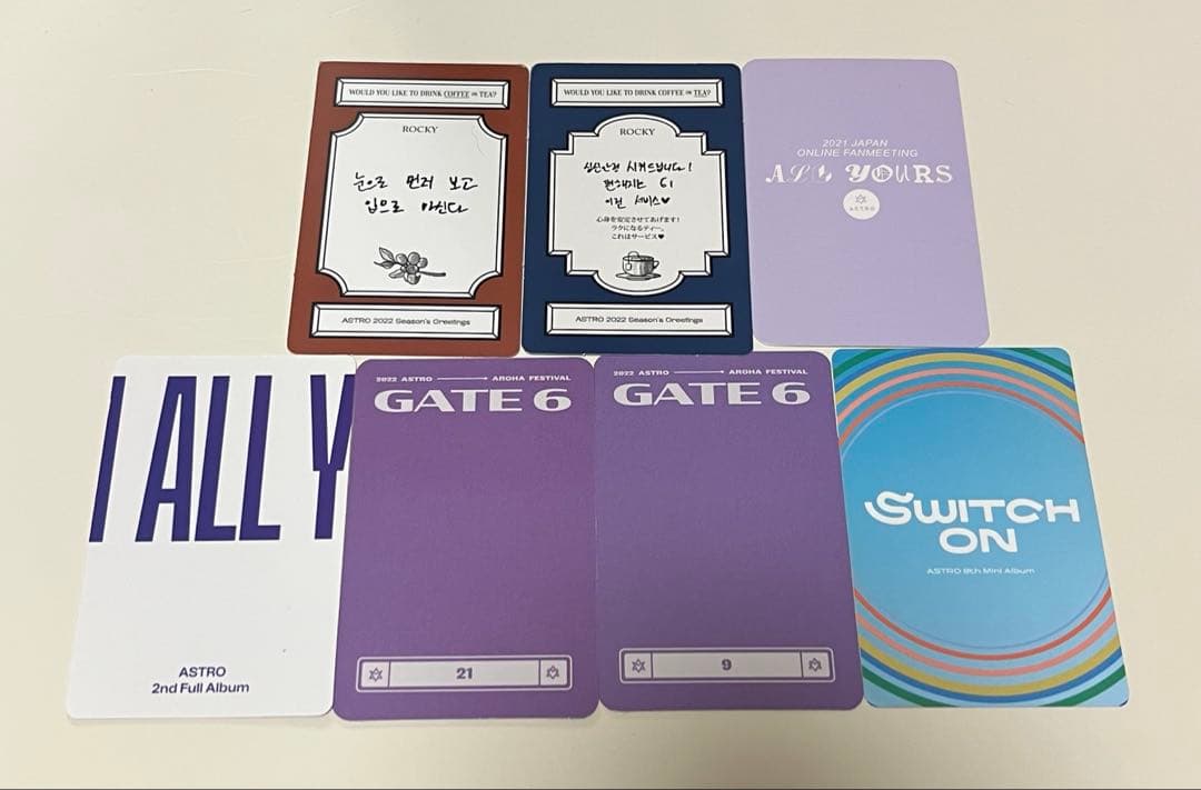 ASTRO ラキ トレカ まとめ売り - メルカリ