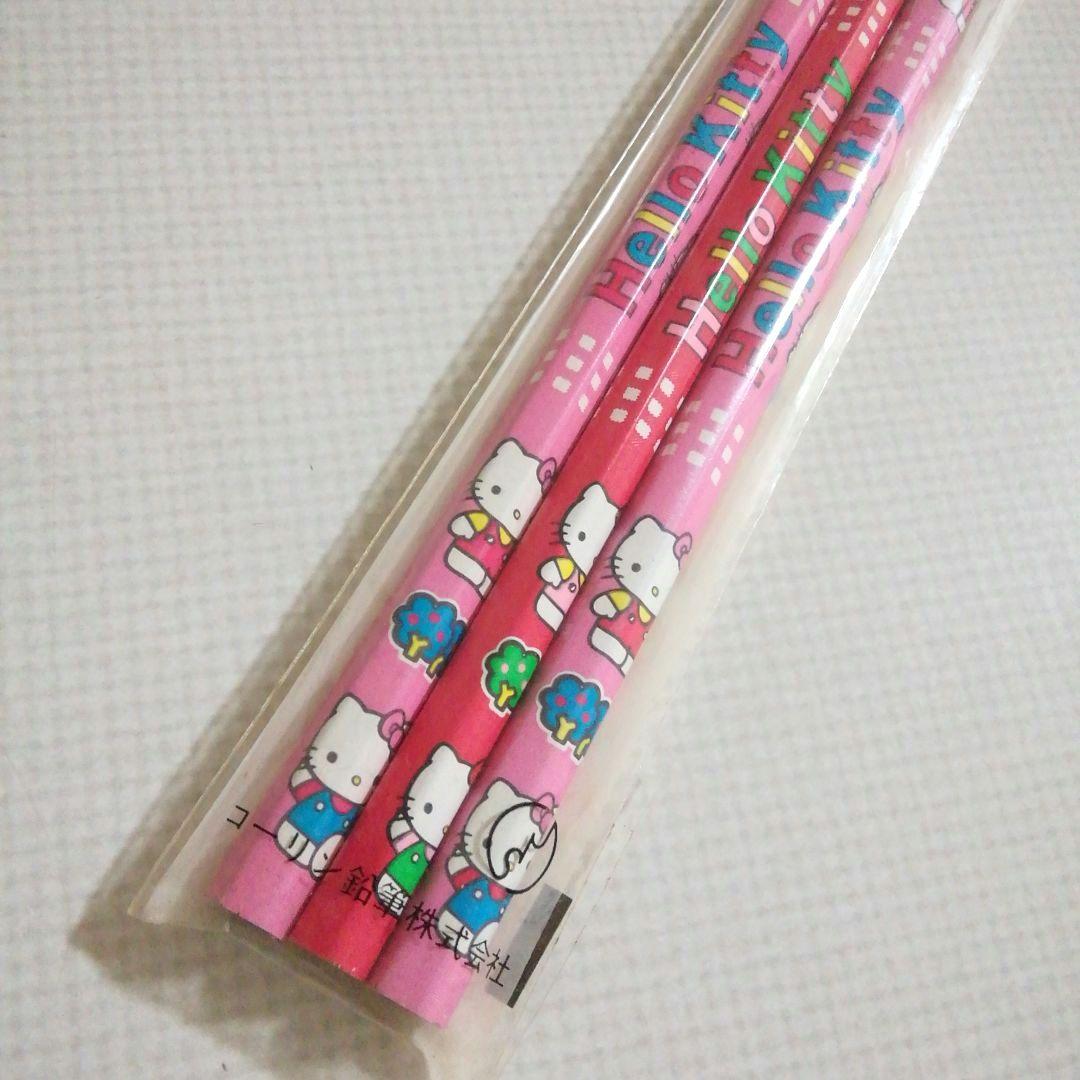 新品 サンリオ ハローキティ キティちゃん 鉛筆 1991年 平成レトロ