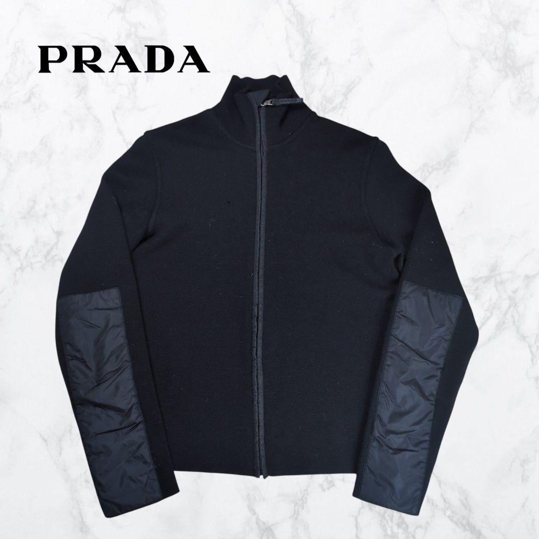 希少】PRADA SPORT ナイロン切替 ドライバーズニット - メルカリ