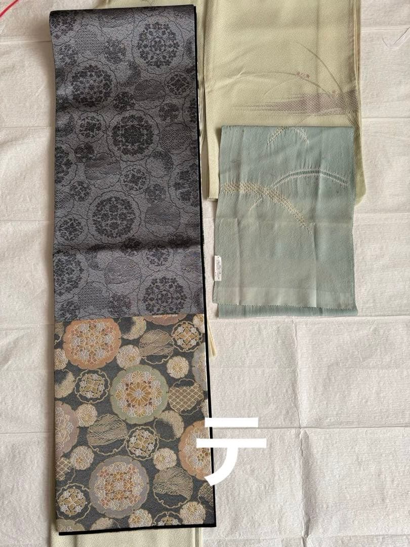 西陣まいづる フォーマル袋帯 端華雪輪重文 帯揚げセット - メルカリ